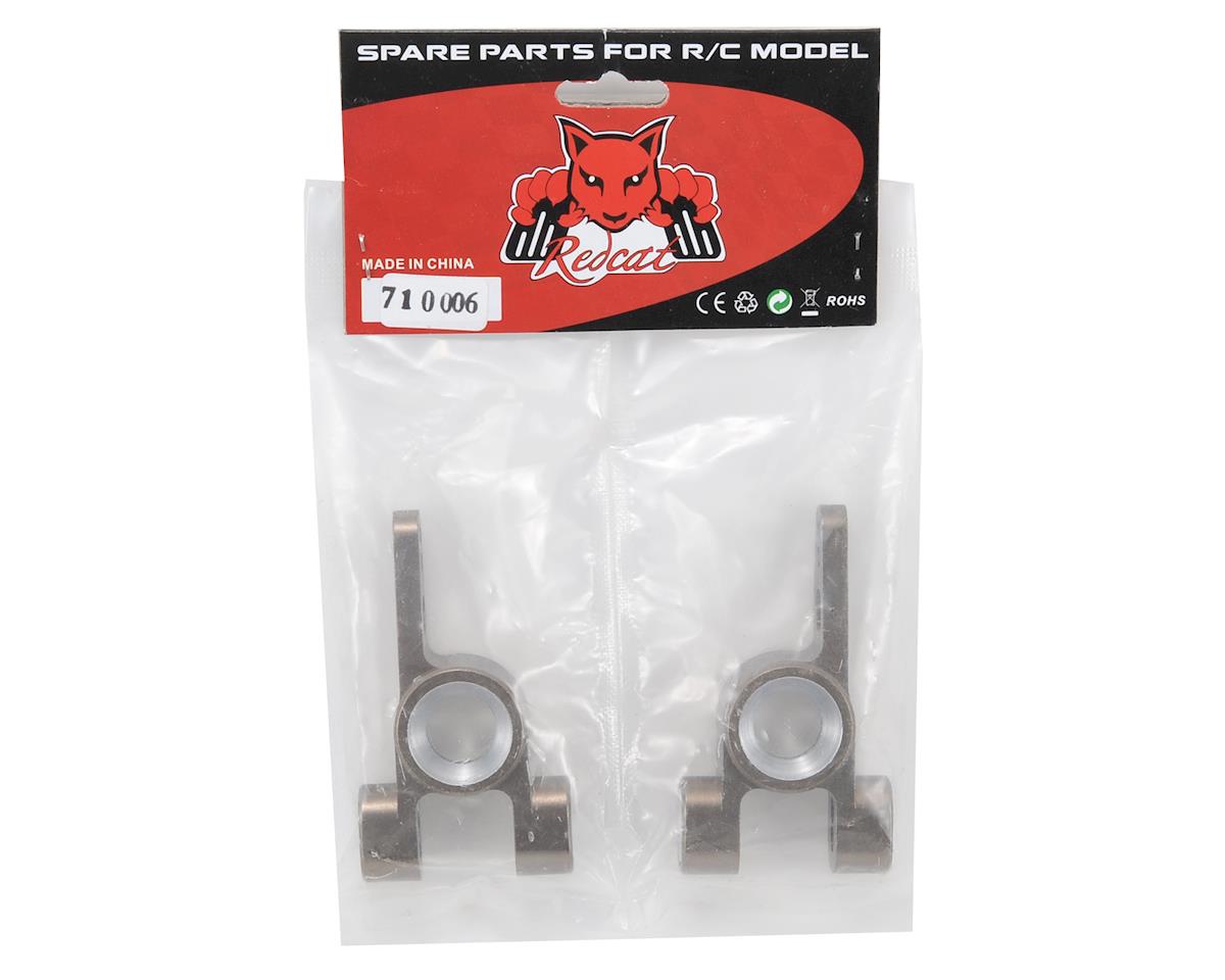 Redcat Aluminum Rear Hub Carrier Set (Gun Metal) (2)