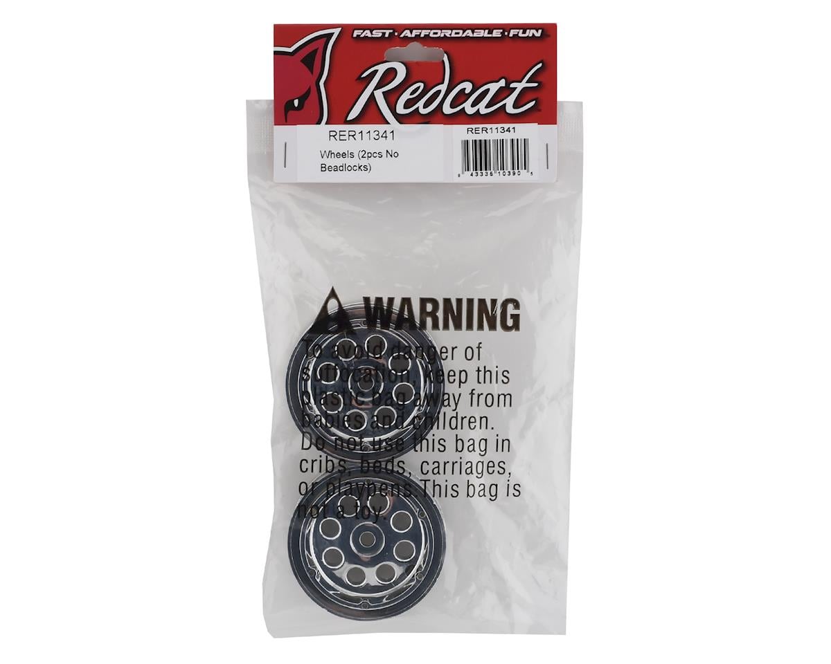 Redcat Gen8 Non-Beadlock 1.9" Wheels (Chrome) (2)