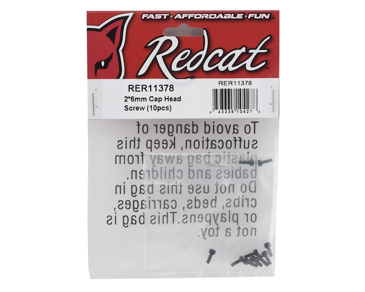 Redcat 2x6mm Cap Head Screw (10)