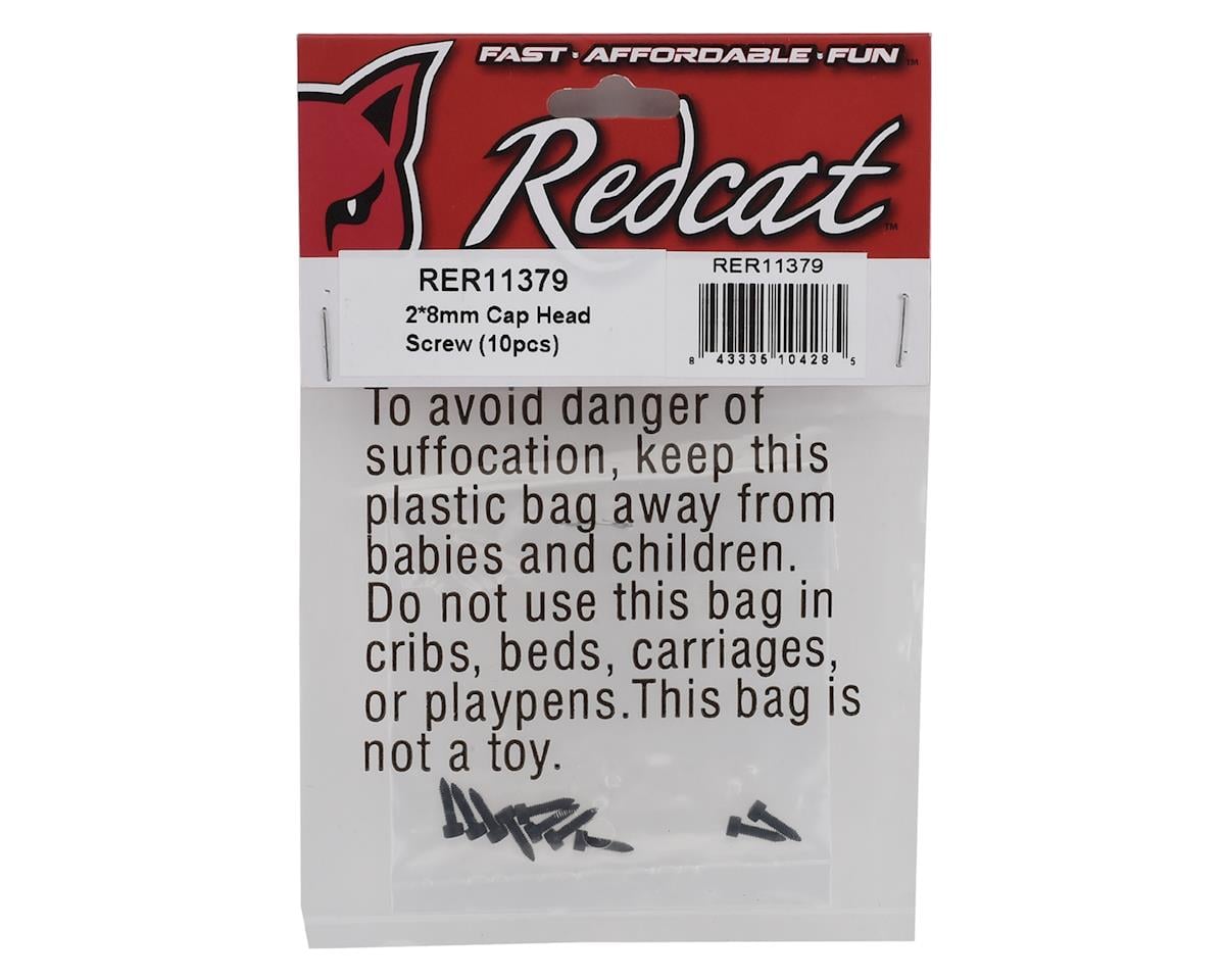 Redcat 2x8mm Self Tapping Cap Head Screw (10)