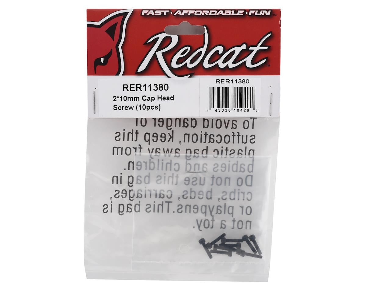 Redcat 2x10mm Cap Head Screw (10)