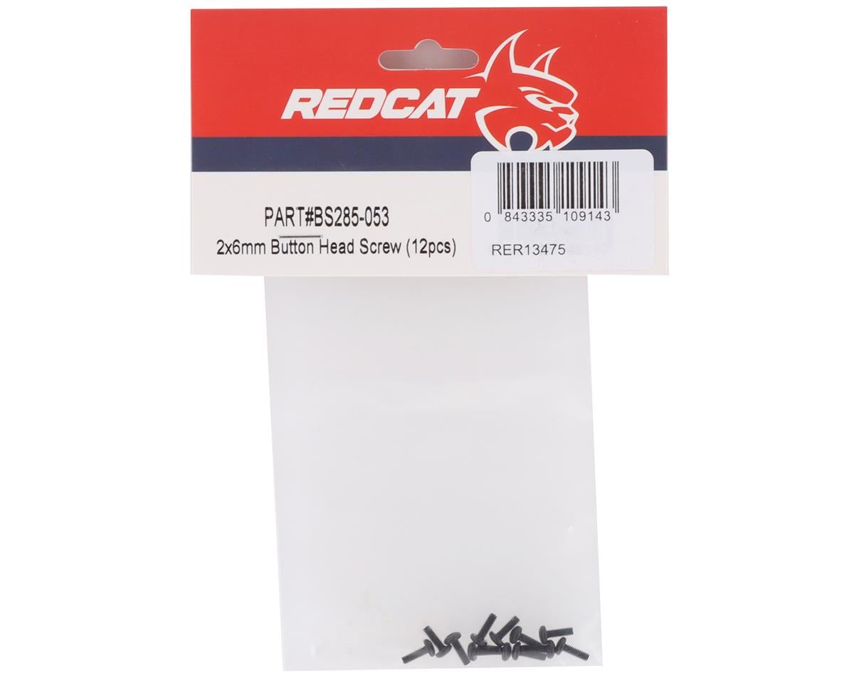 Redcat 2x6mm Button Head Screw (12)