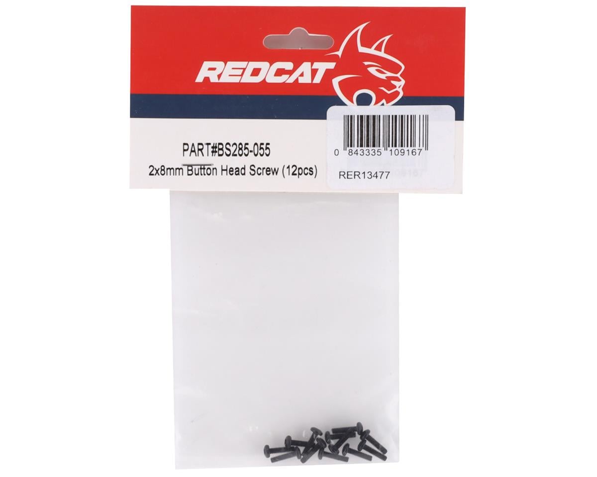 Redcat 2x8mm Button Head Screw (12)