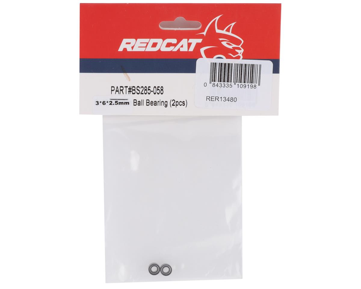 Redcat MT-18/Ascent-18 3x6x2.5mm Ball Bearings (6)