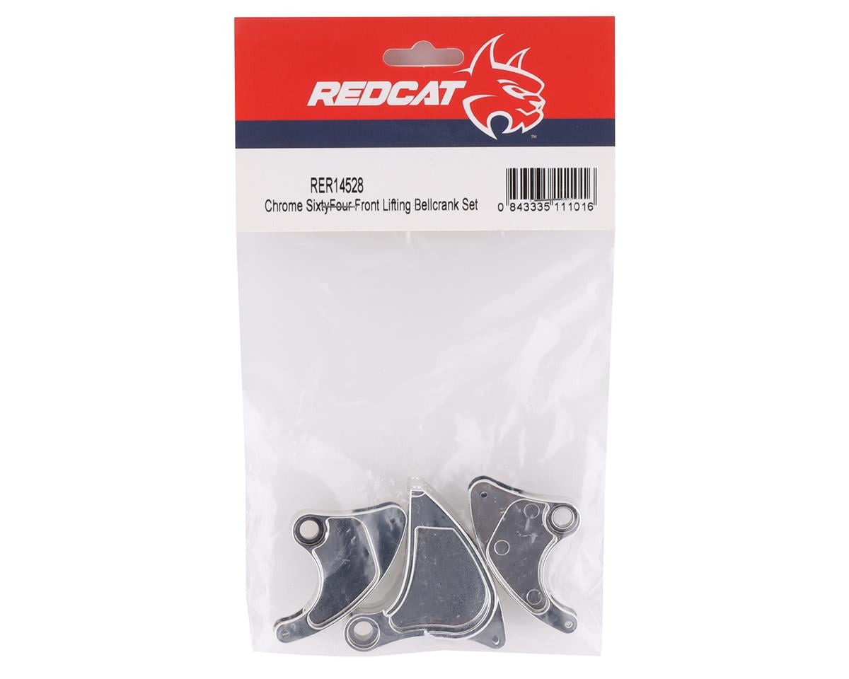 Redcat SixtyFour Front Lifting Bellcrank Set (Chrome)
