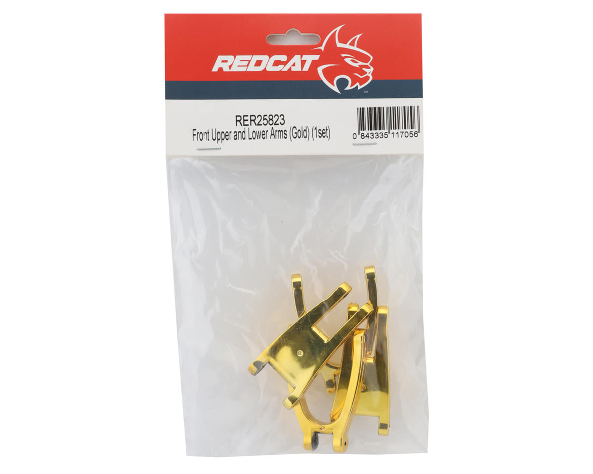Redcat Front Upper and Lower Arms (Gold) (1set)