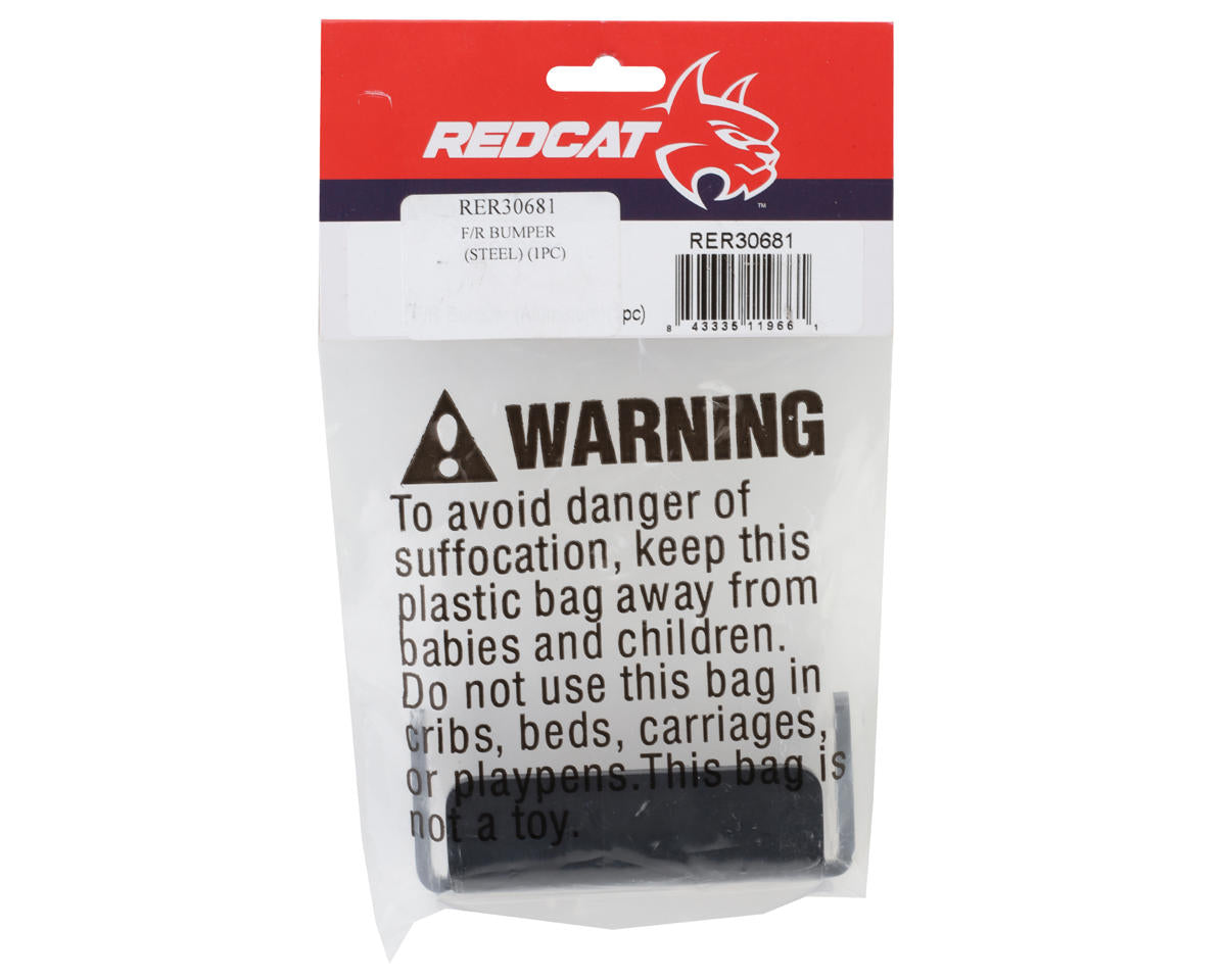 Redcat Ascent Fusion Front/Rear Steel Bumper (Black)