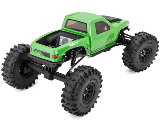 Redcat Vertex-10W 1/10 RTR 4WD Electric Brushless Rock Crawler (Electric Green)