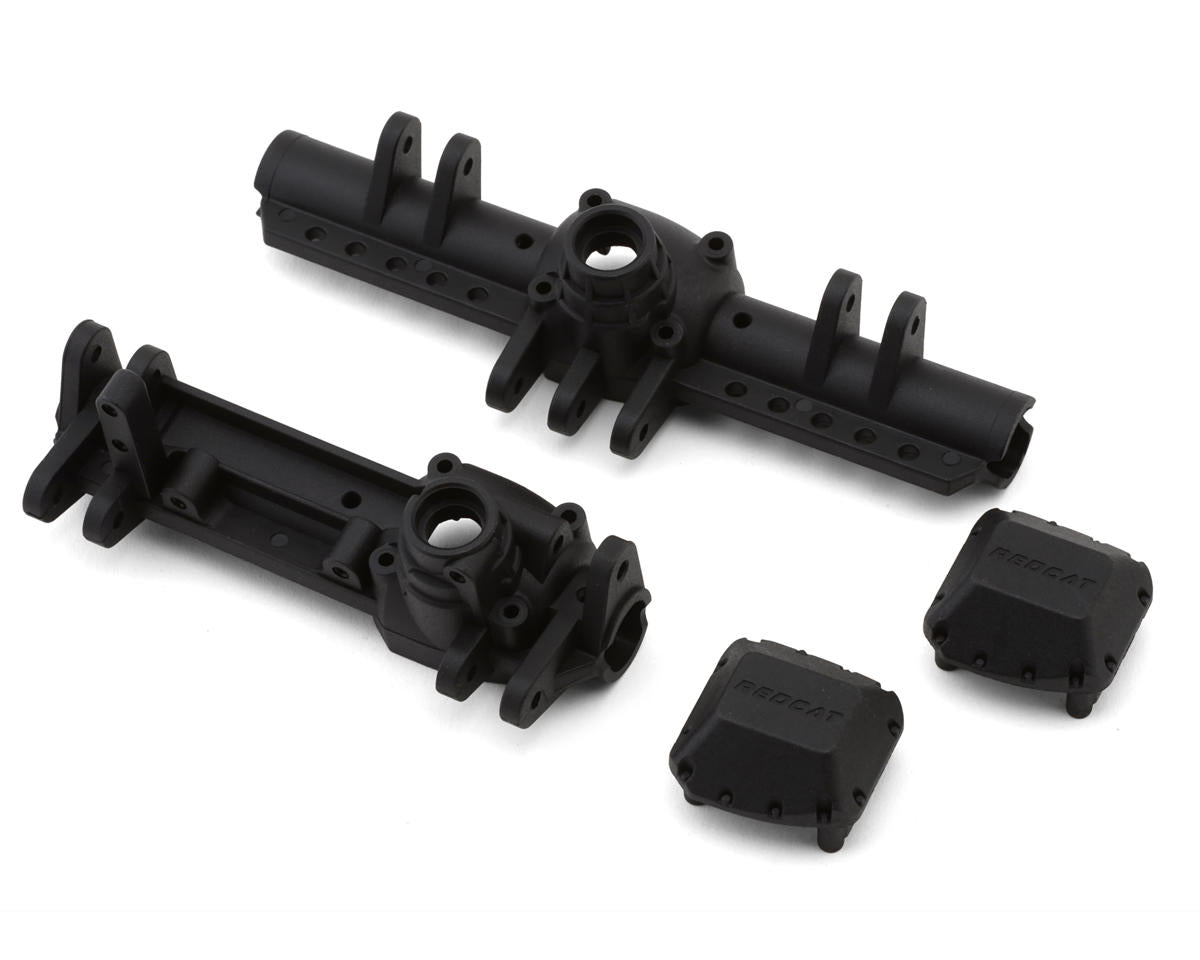 Redcat Vertex-10/Vertex-10W Front & Rear Axle Housing Set