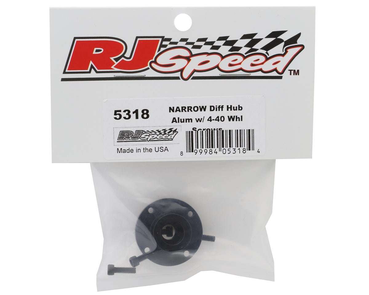 RJ Speed Legends/Spec Modified/Sportsman Short Aluminum Hub Upgrade (Black)