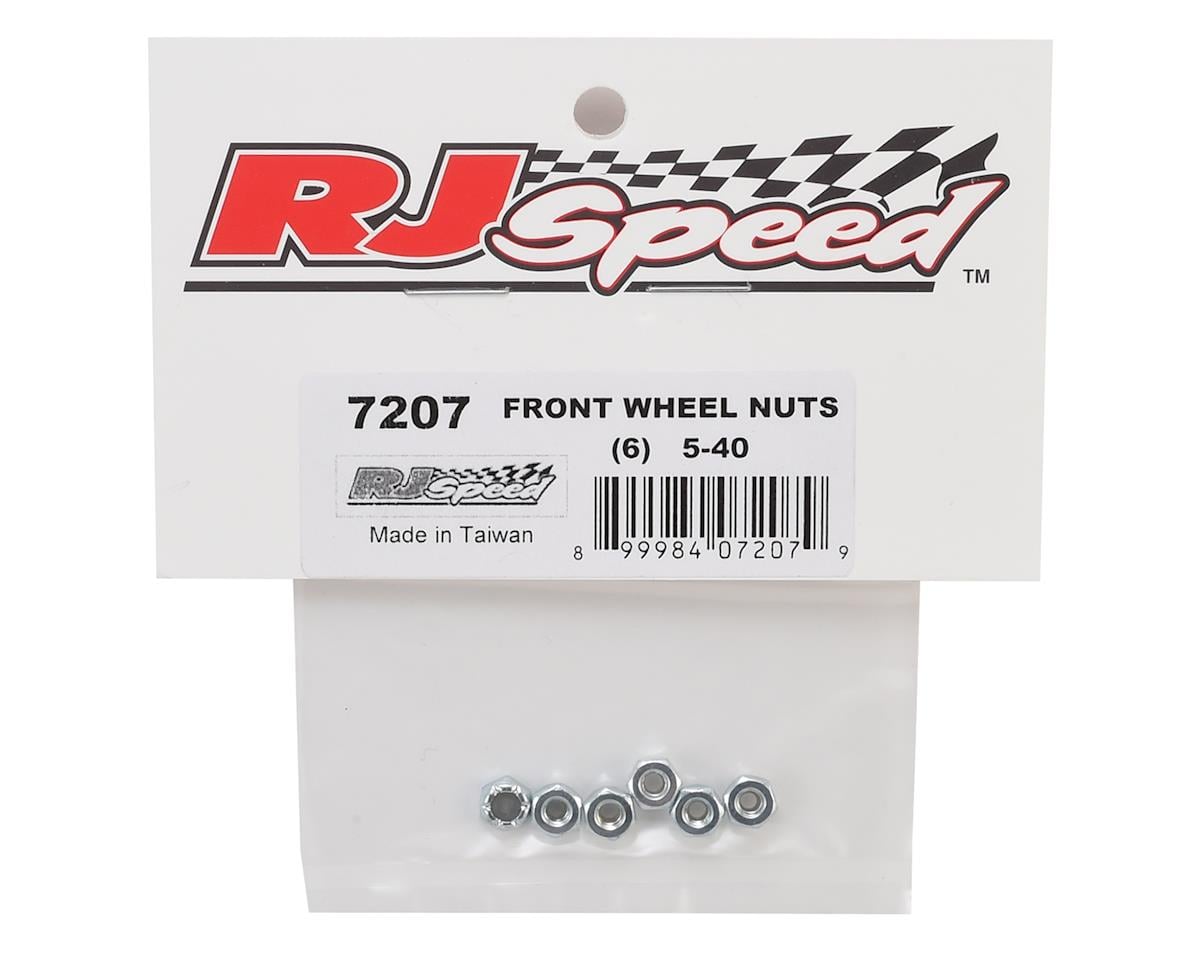 RJ Speed Front Wheels Locknuts 5-40 (6)