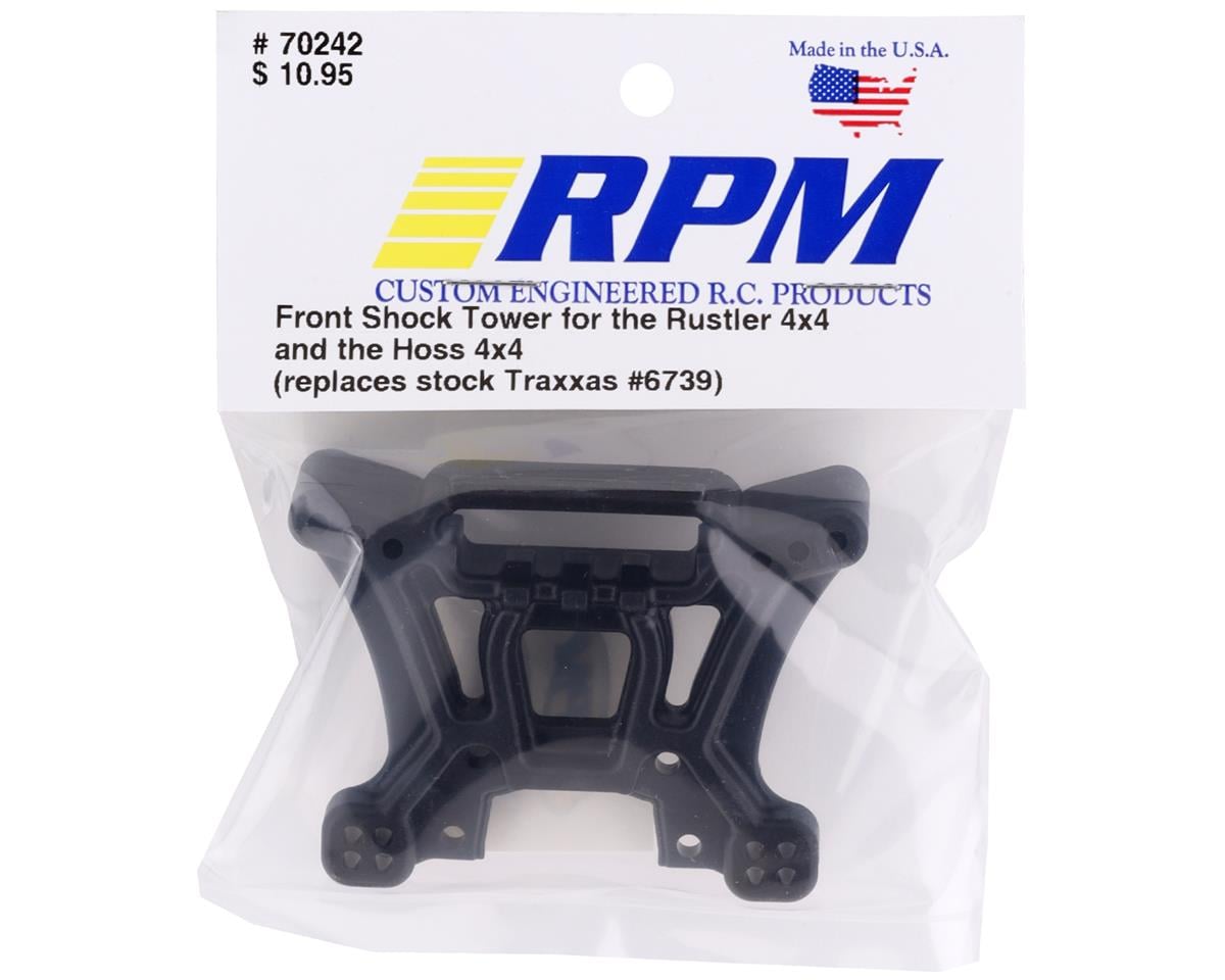 RPM Front Shock Tower for Traxxas Hoss/Rustler 4X4