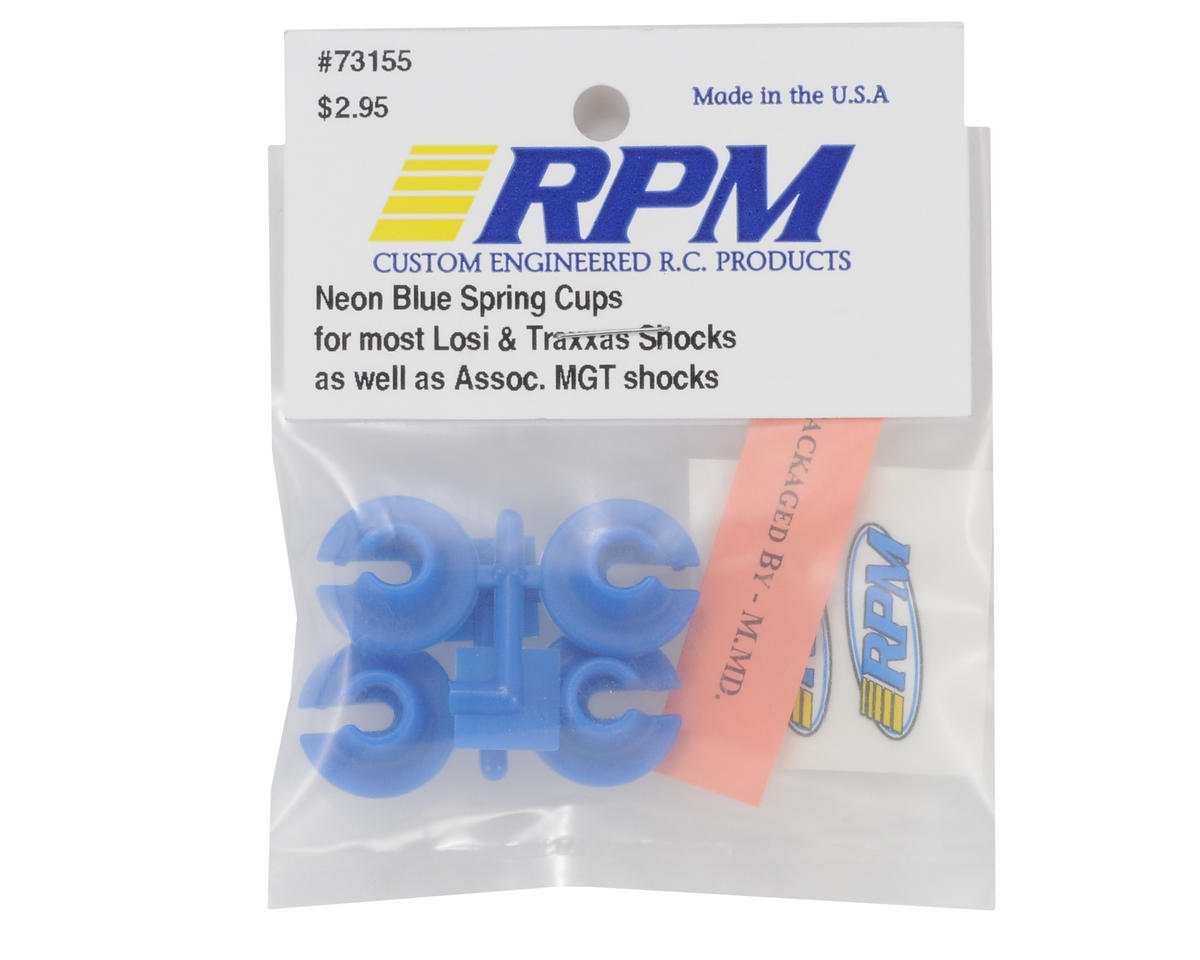 RPM Lower Spring Cups (Blue) (4)
