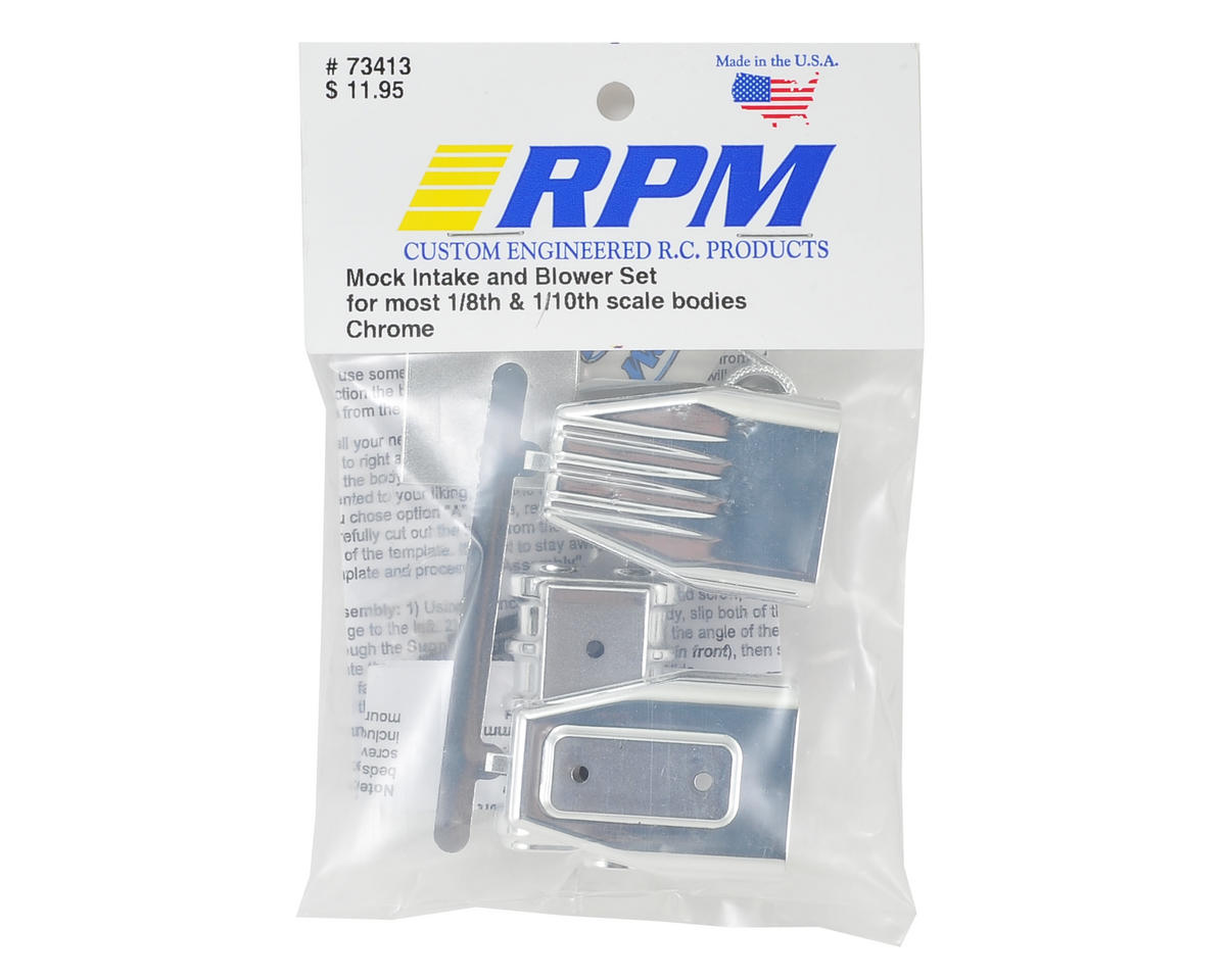RPM Mock Intake & Blower Set (Chrome)