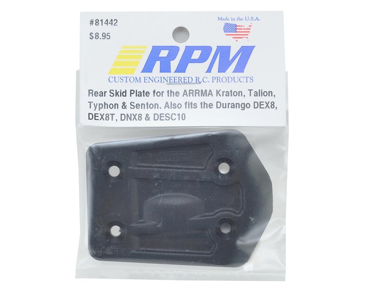 RPM Arrma Kraton/Durango DEX8T Rear Skid Plate