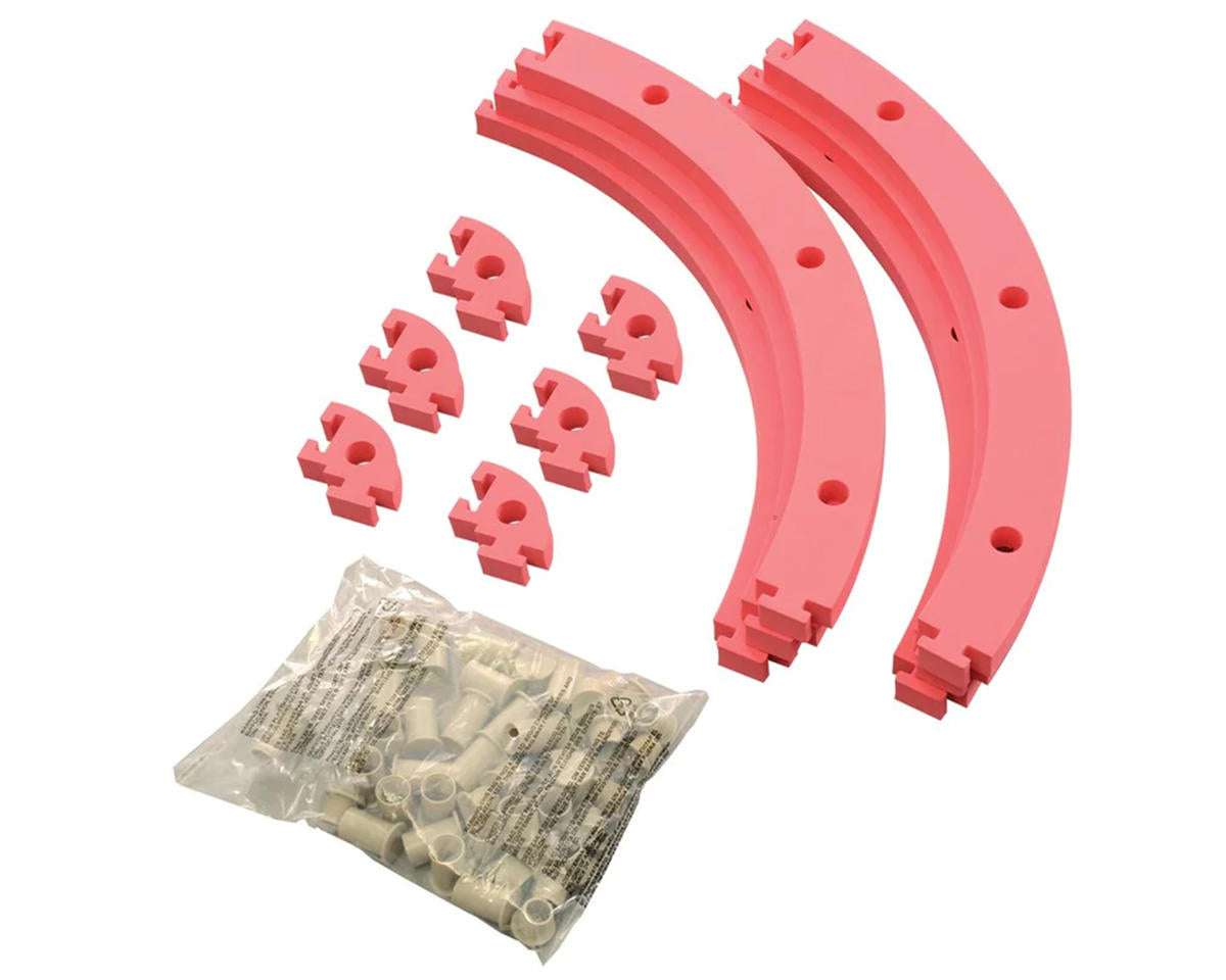 RCP-Tracks 50cm Turn Rails Expansion Set (6Pcs)