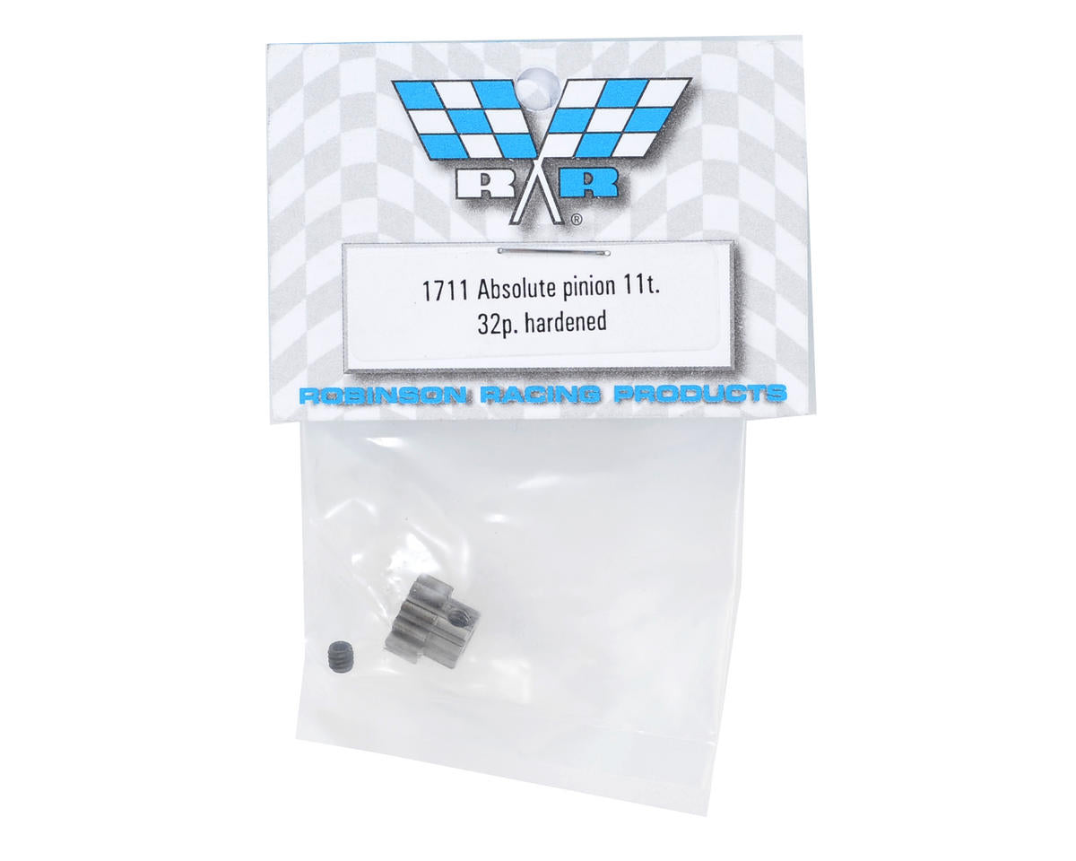 Robinson Racing Absolute 32P Hardened Pinion Gear (11T)