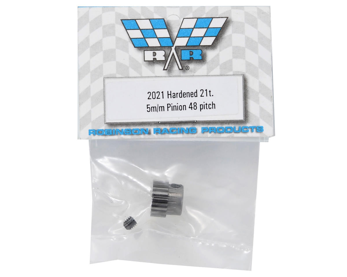 Robinson Racing 48P Machined Pinion Gear (5mm Bore) (21T)