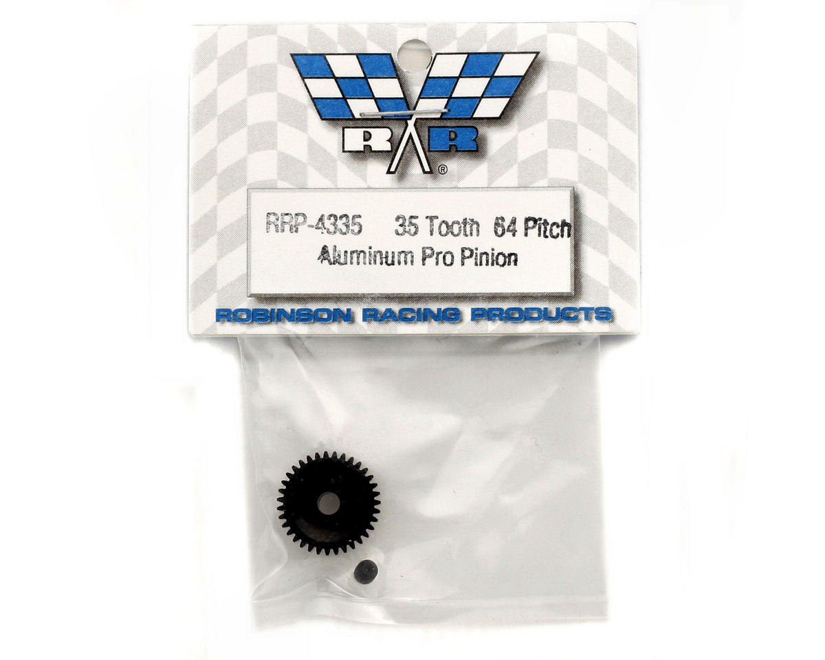 Robinson Racing "Aluminum Pro" 64P Pinion Gear (35T)