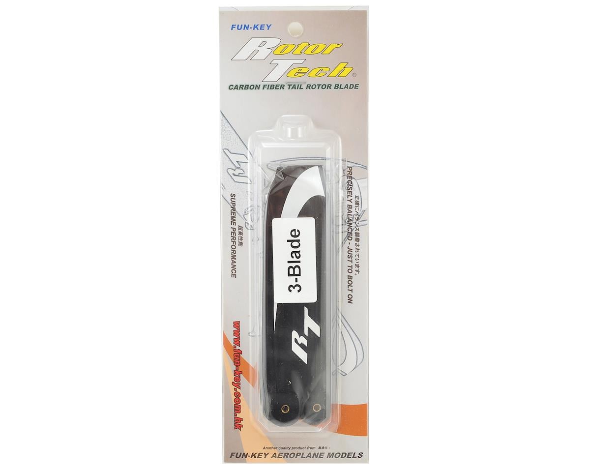 RotorTech 116mm Tail Rotor Blade Set (3-Blade Set)