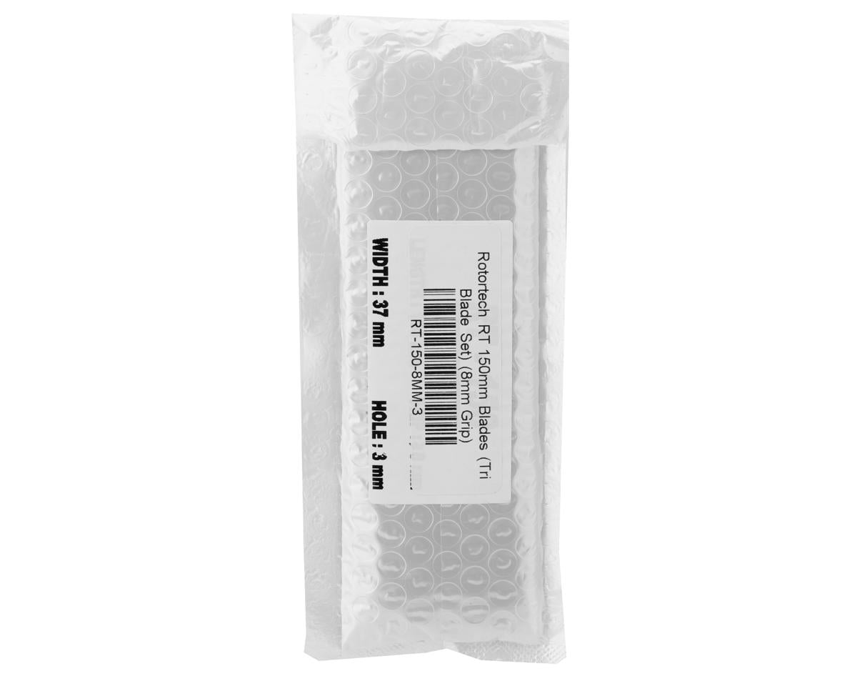 RotorTech RT Carbon 150mm Tail Rotor Blades (Industrial) (8mm Grip)