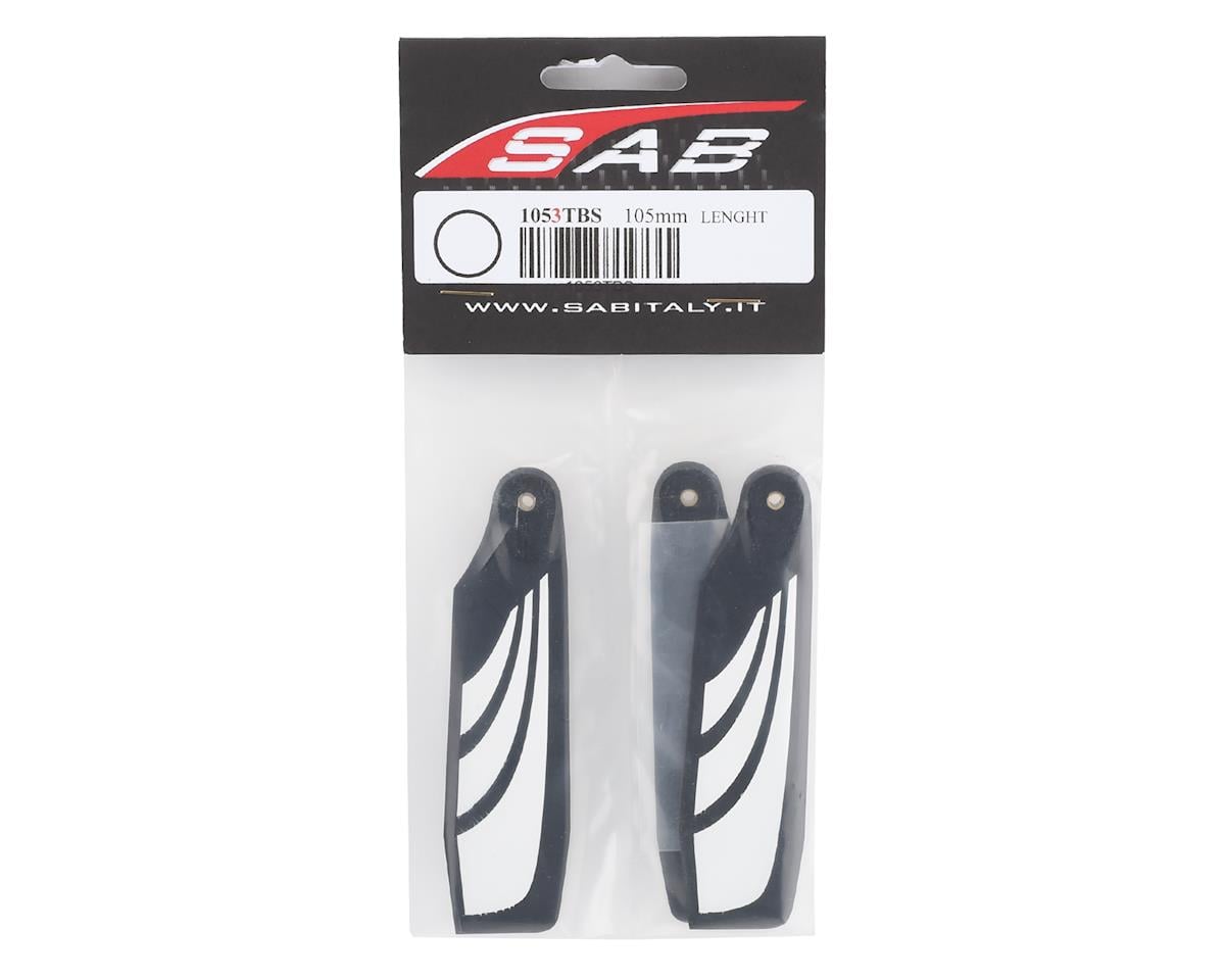 SAB Goblin 105mm Thunderbolt TBS Carbon Fiber Tail Blade Set (3)