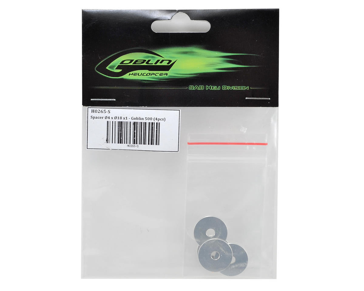 SAB Goblin 4x18x1mm Spacer (4)