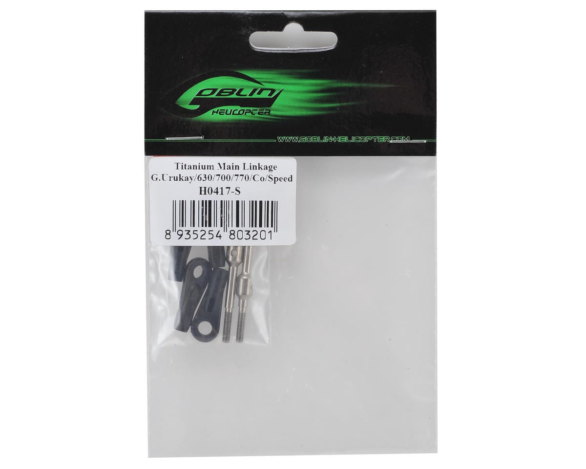 SAB Goblin Titanium Main Linkage