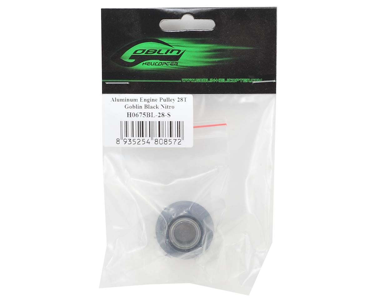 SAB Goblin Aluminum Engine Pulley (28T)