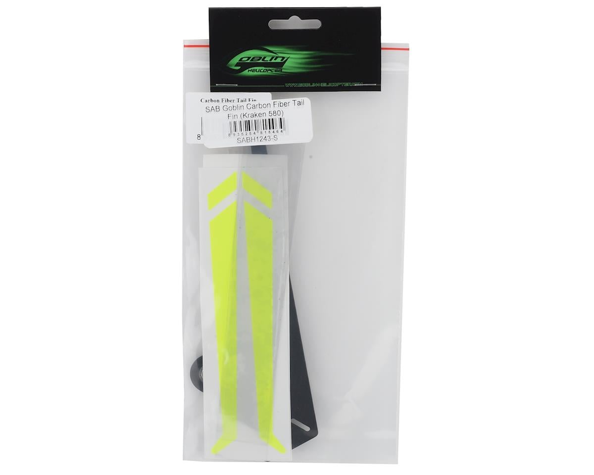 SAB Goblin Carbon Fiber Tail Fin (Kraken 580)