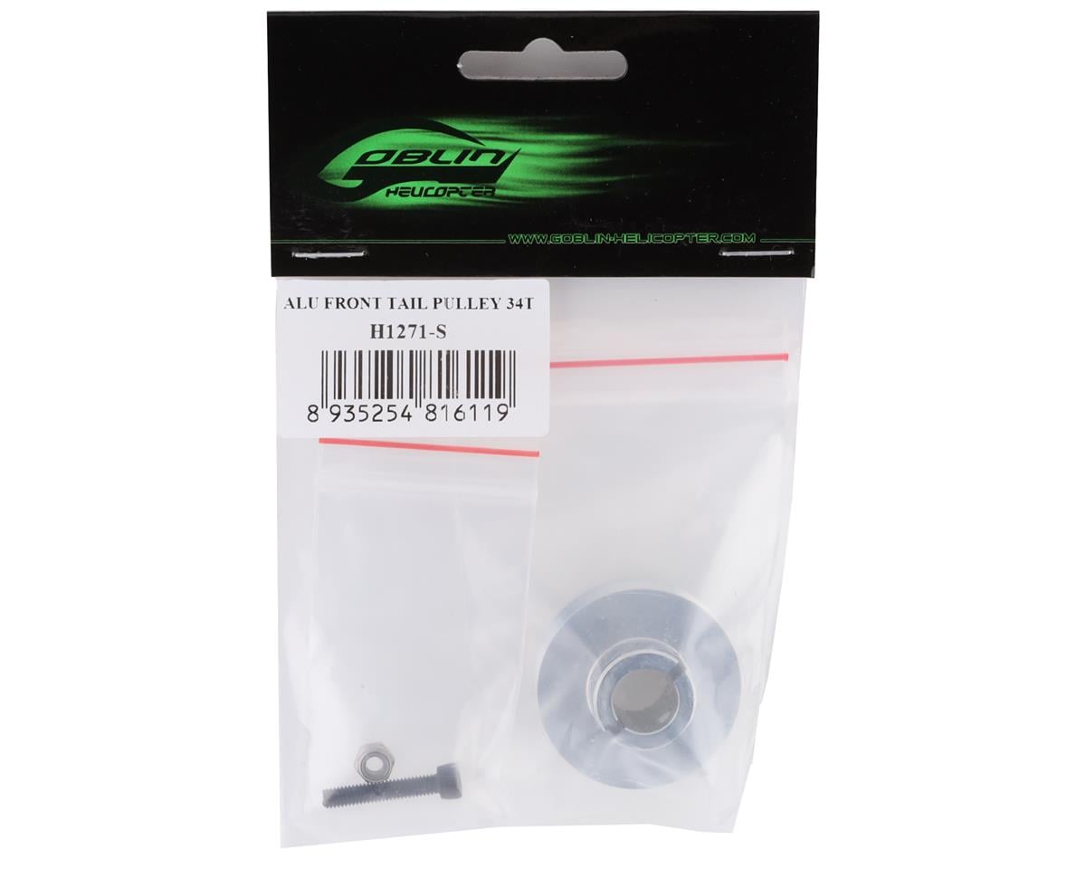 SAB Goblin Front 34T Tail Pulley (Raw 700)
