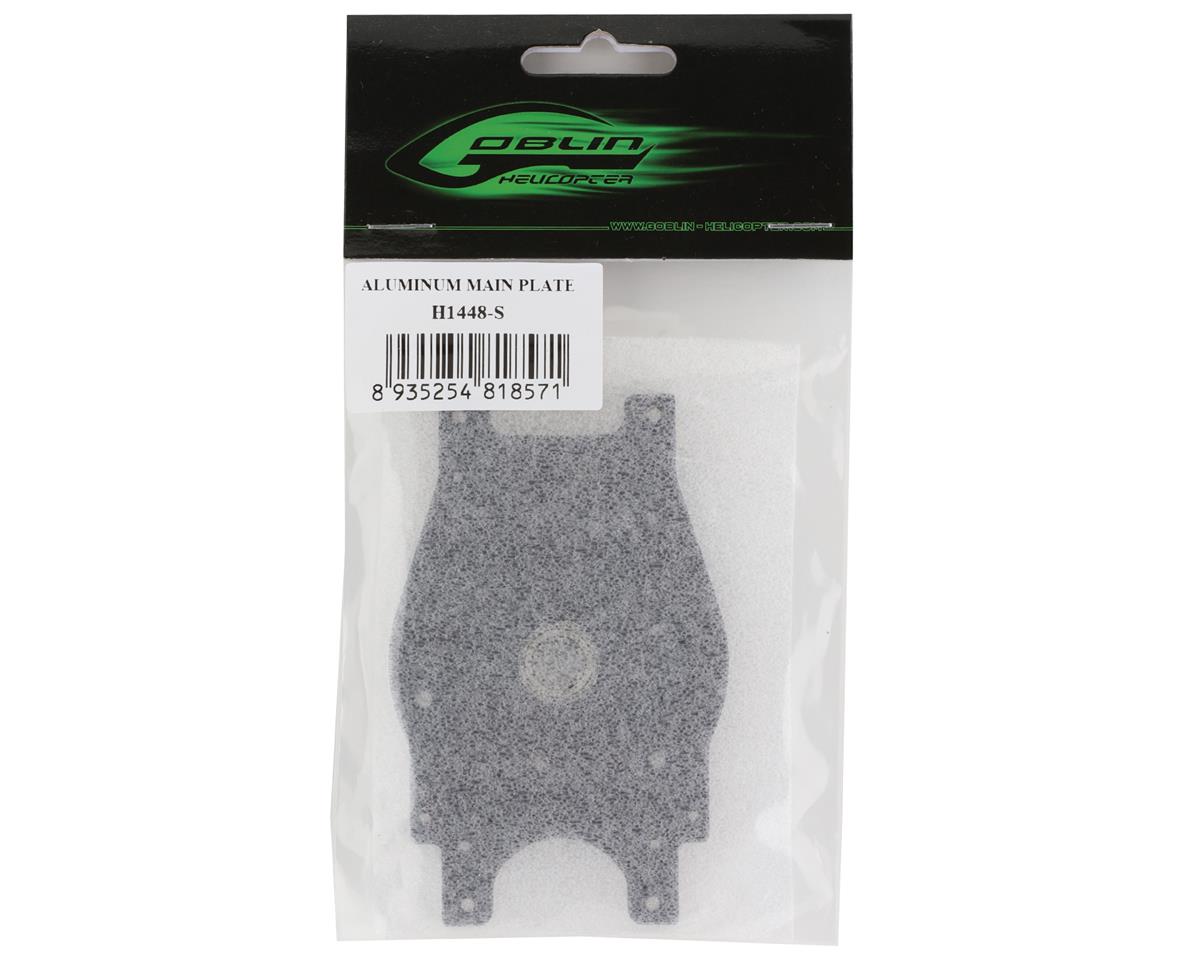 SAB Goblin Aluminum Main Plate (Raw 420)