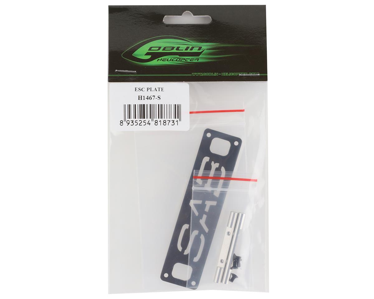 SAB Goblin ESC Plate (Raw 420)