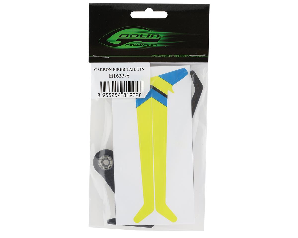 SAB Goblin Carbon Fiber Tail Fin (Raw 420)