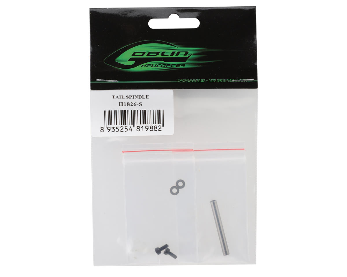 SAB Goblin Steel Tail Spindle Shaft (Raw 500)