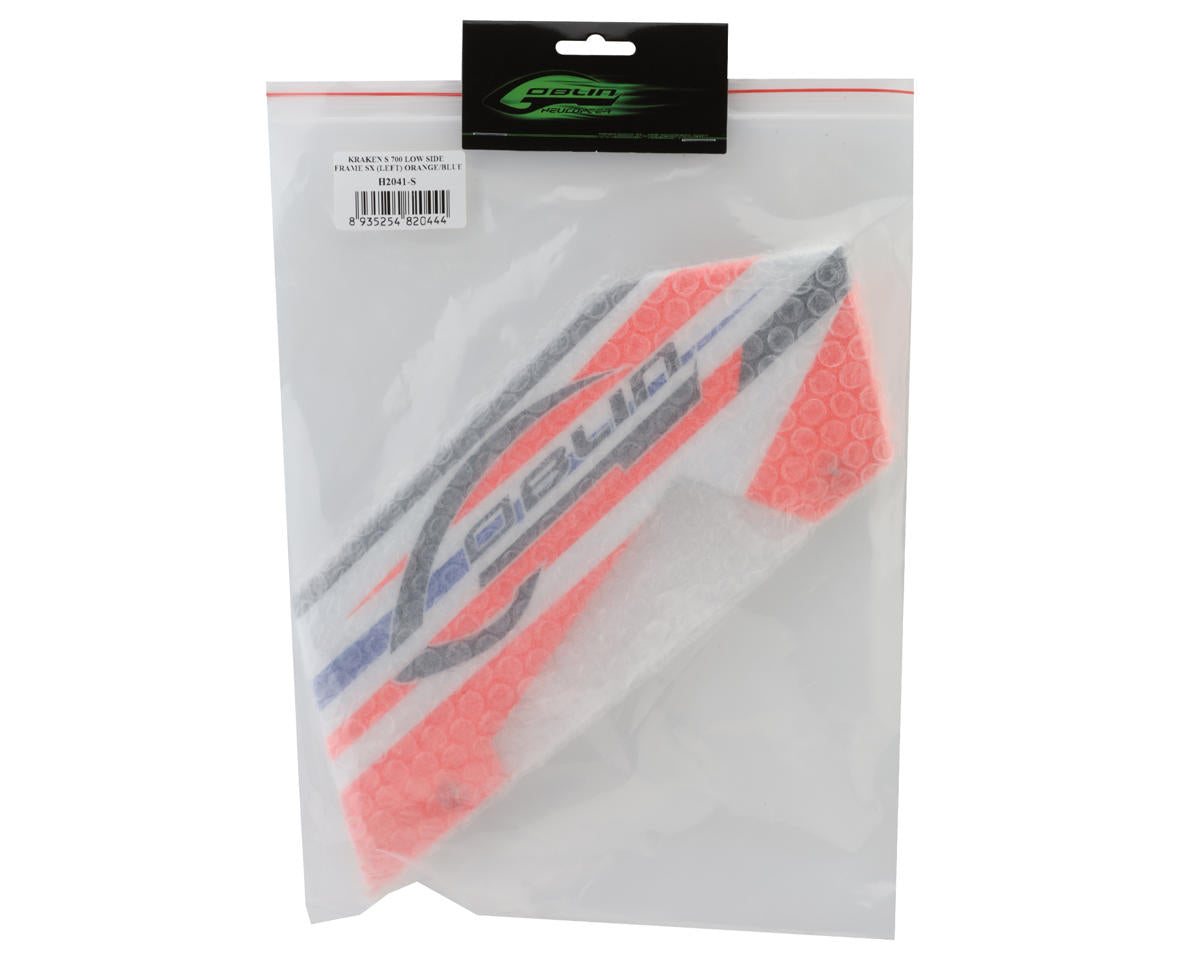 SAB Goblin Kraken S 700 Low Side Frame SX (Left) (Orange/Blue)