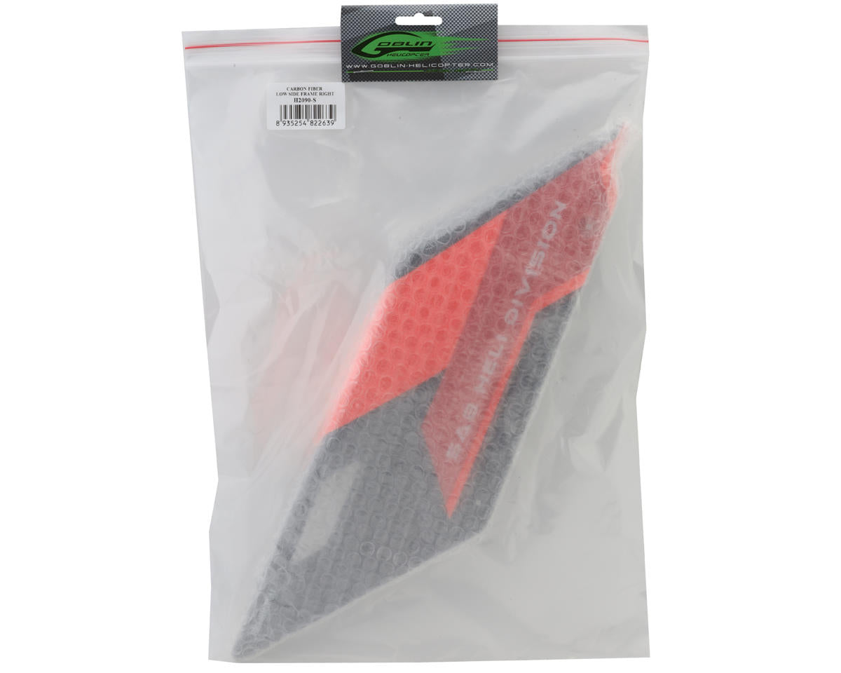 SAB Goblin Carbon Fiber Low Side Frame (Right)
