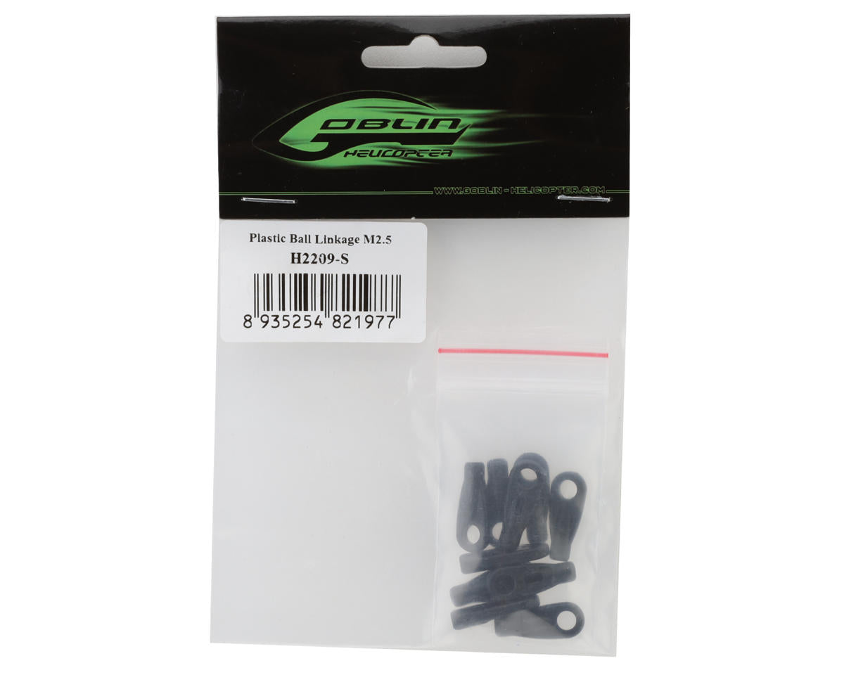 SAB Goblin 2.5mm Plastic Ball Linkage Set (10) (ilGoblin Pro/Raw 700)
