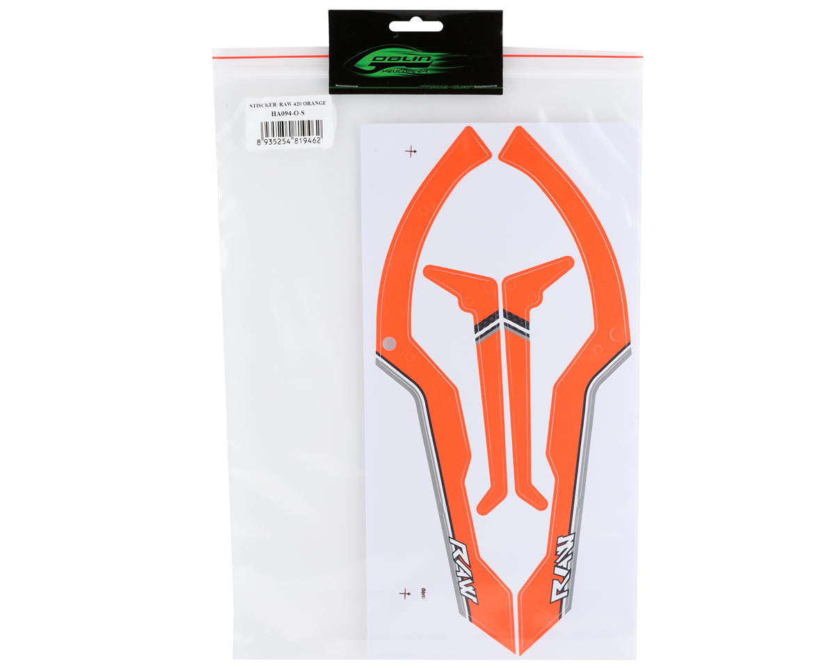 SAB Goblin Raw 420 Orange Sticker Set