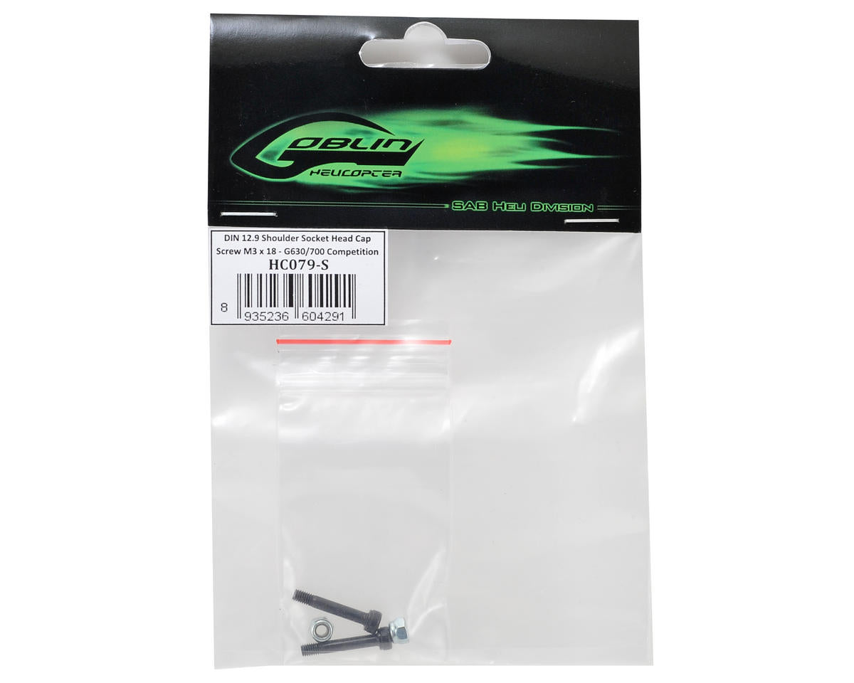 SAB Goblin 3x18mm Shoulder Socket Head Cap Screw (2)