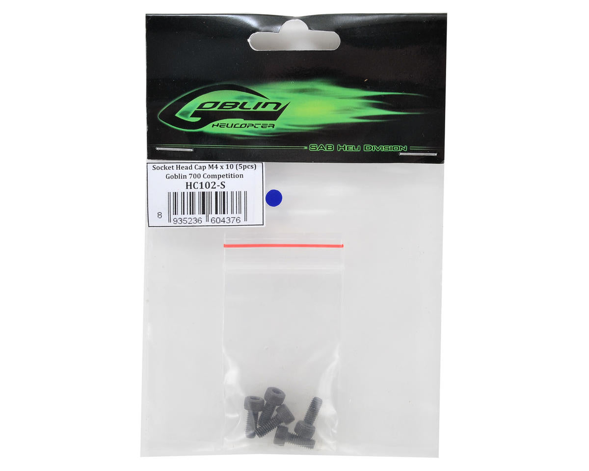 SAB Goblin 4x10mm Socket Head Cap Screw (5)