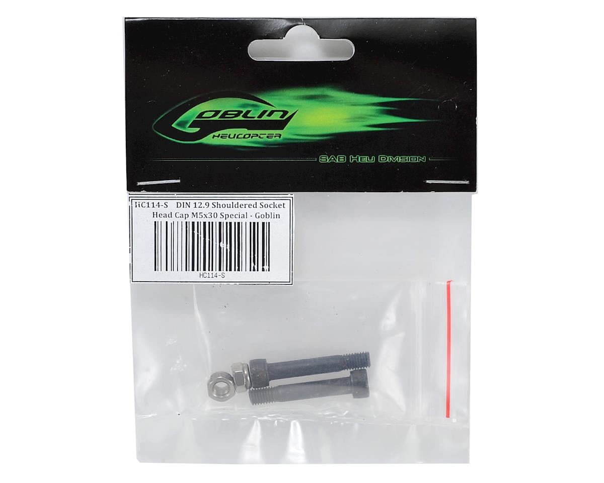 SAB Goblin 5x30mm Shouldered Cap Head Screw w/Locknut (2)