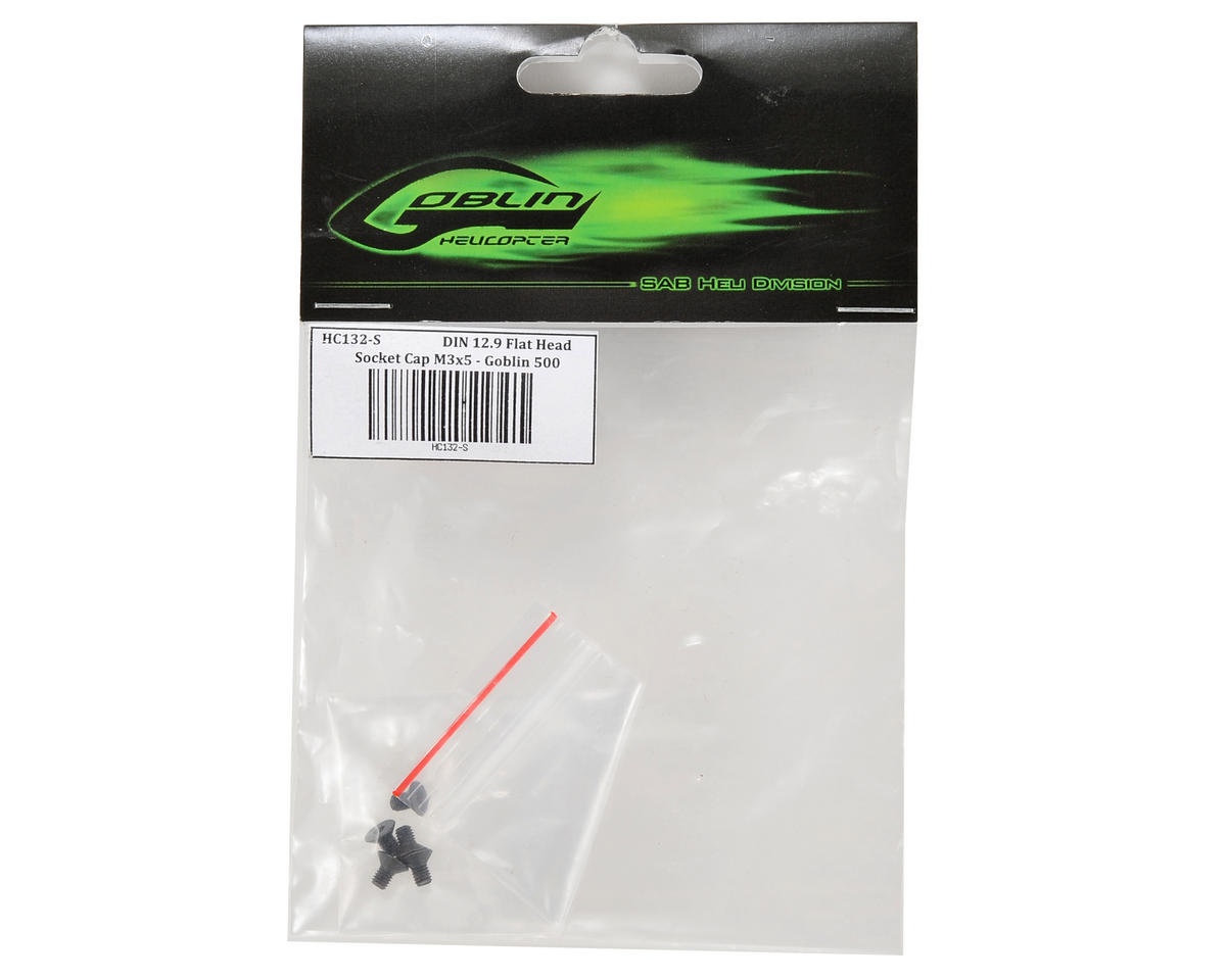SAB Goblin 3x5mm Flat Head Screw (5)