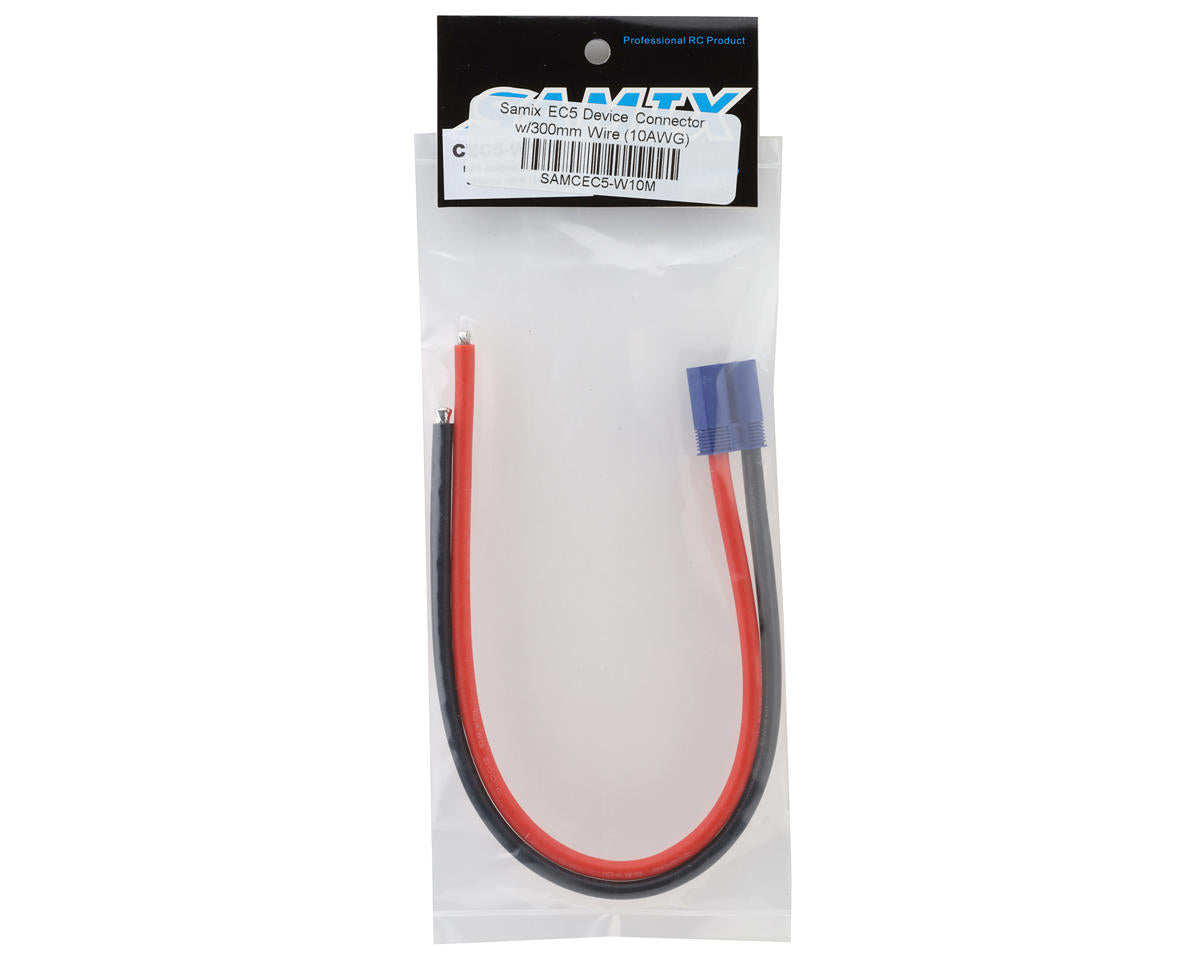 Samix EC5 Male Connector (Device) w/300mm Wire (10AWG)