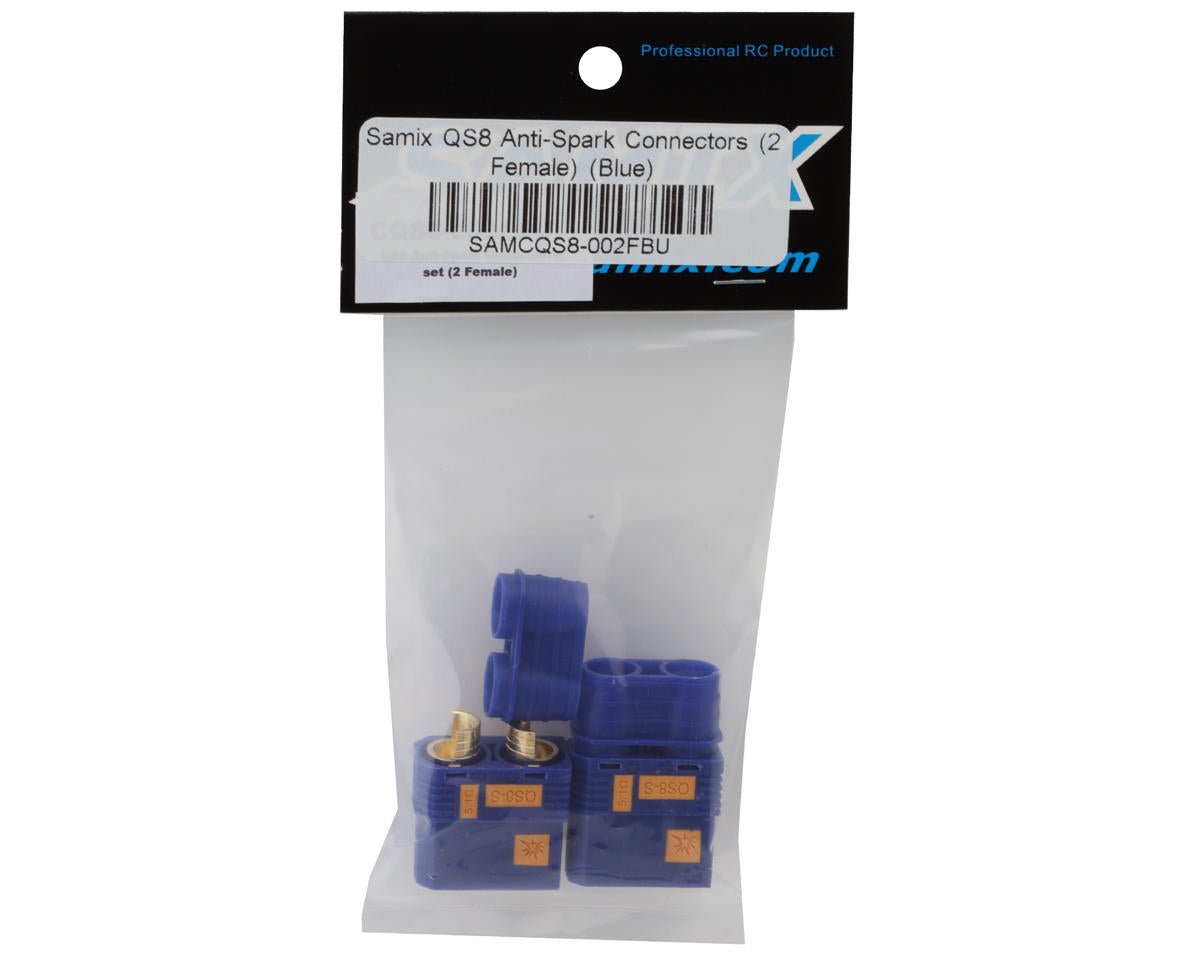 Samix QS8 Anti-Spark Connector (Blue) (2 Female)