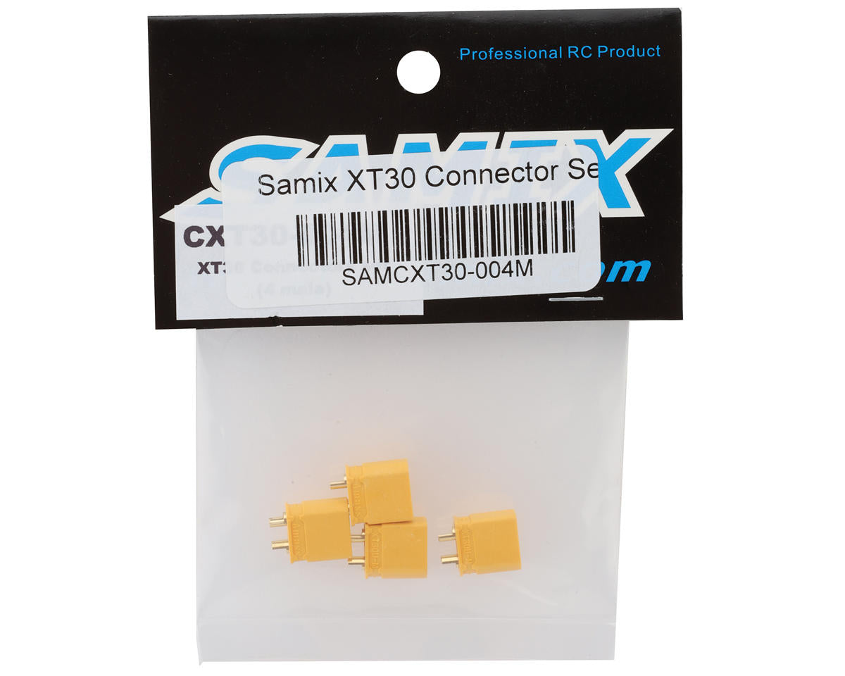 Samix XT30 Connectors (4 Male)