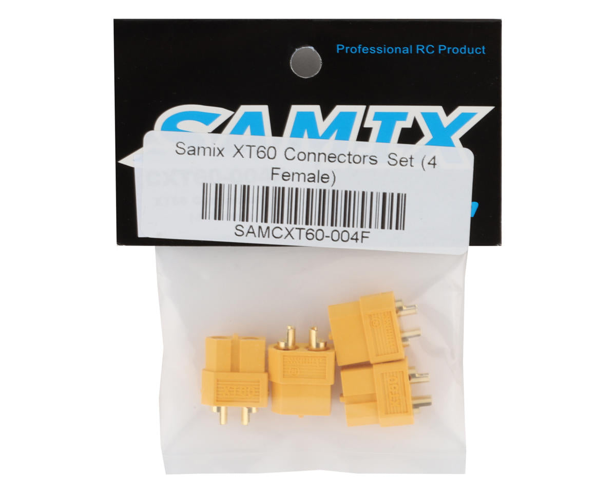 Samix XT60 Connectors Set (4 Female)