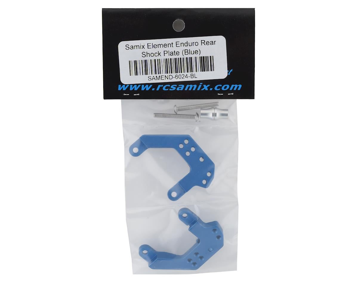 Samix Element Enduro Rear Shock Plate (Blue)