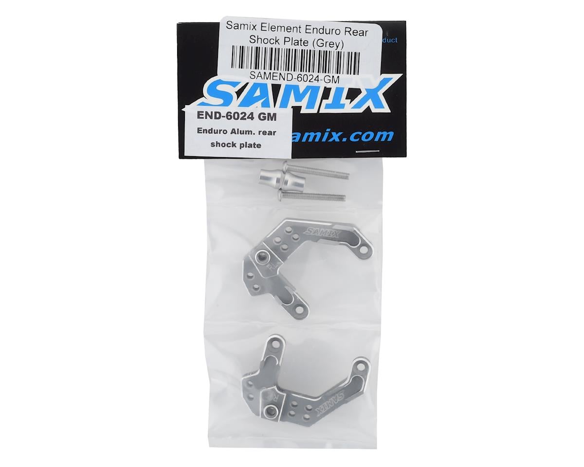 Samix Element Enduro Rear Shock Plate (Grey)