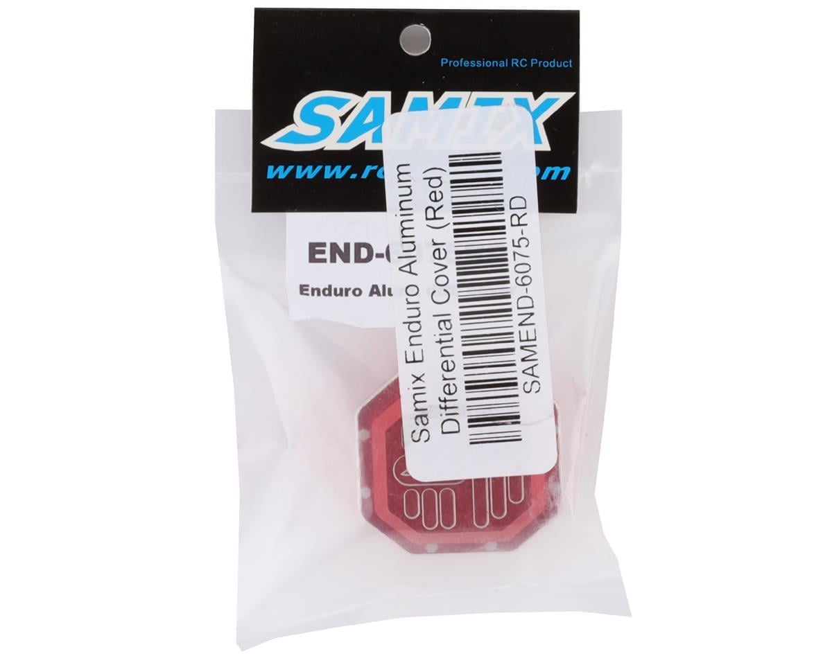 Samix Enduro Aluminum Differential Cover (Red)
